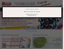 Tablet Screenshot of kup.rs